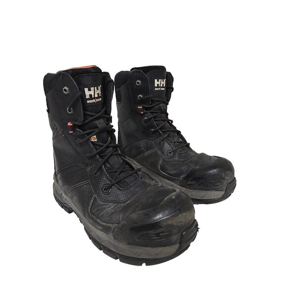 Helly Hansen Men's 8" CTCP Work Boots HHS242004 Black Size 11M - Picture 1 of 7